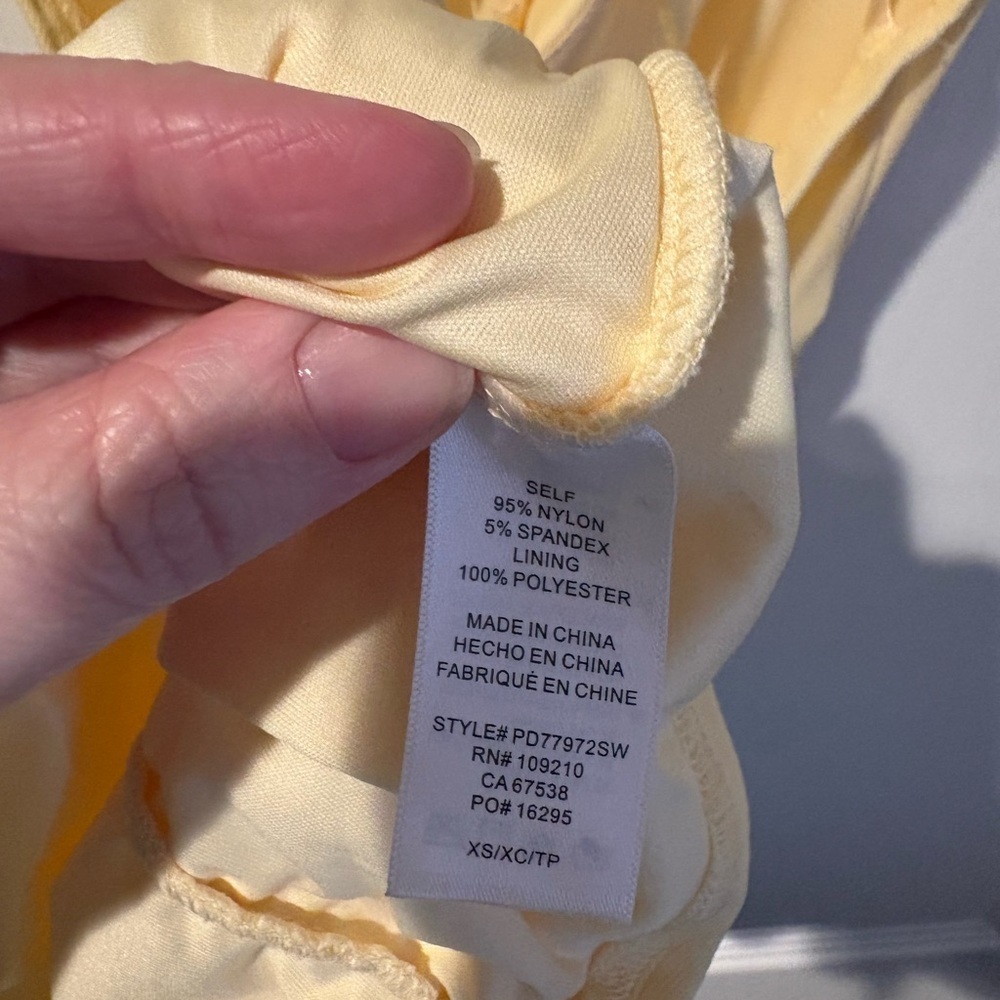 Windsor Butter Yellow Backless Halter Dress - Picture 7 of 8